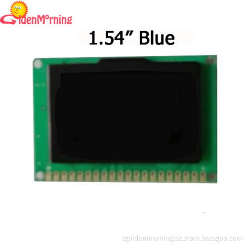 1.54inch OLED Display with 128*64 blue color
